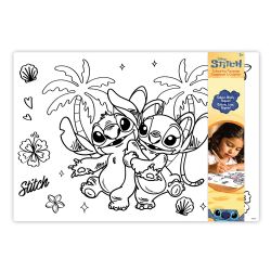 NAPPERON À COLORIER - STITCH